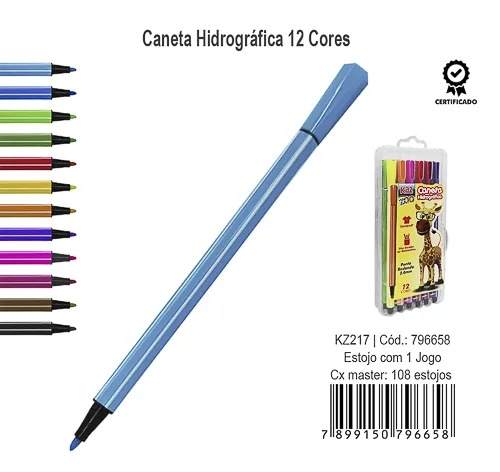 CANETA HIDROGRAFICA 2,0 KAZ 217
